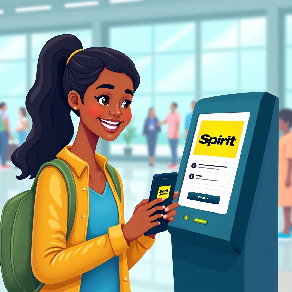 ¿Cómo hago el check-in de Spirit Airlines?